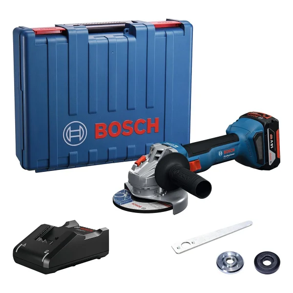 Bosch Gws 18v-8 Tek Akülü 5 Ah Taşlama Makinesi - Görsel 6