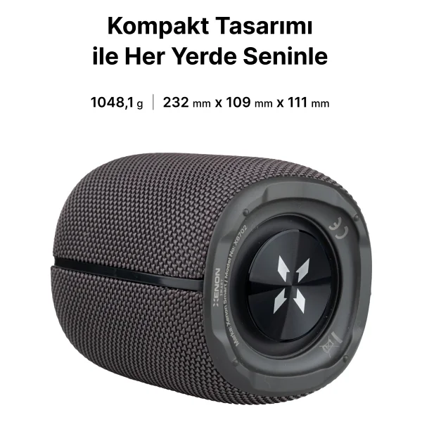 Xenon Smart X6702 10 W RGB TWS Bluetooth Hoparlör - Görsel 6