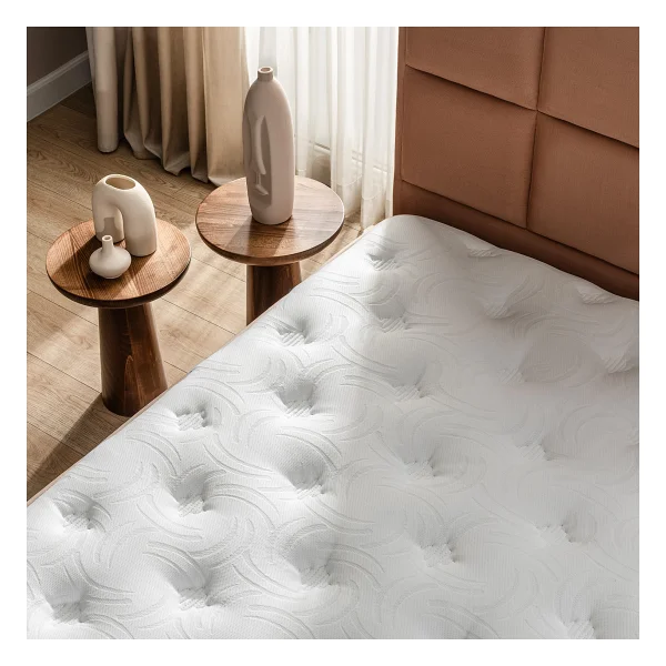 Us. Sleeping Ultra Ortopedik Touch Brown Yaylı 180x200 Cm Pedli Çift Kişilik Yatak - Görsel 6