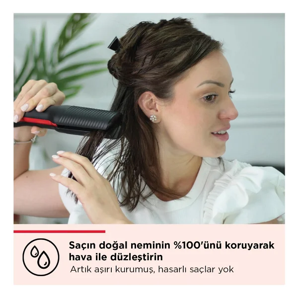 Revlon One Step Air Straight Rvdr5330e Islak Kuru Saç Düzleştirici - Görsel 3