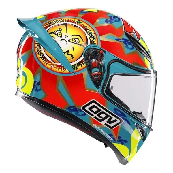 Agv K1 S Rossi Mugello 1999 Full Face Motor Kaskı - Görsel 3