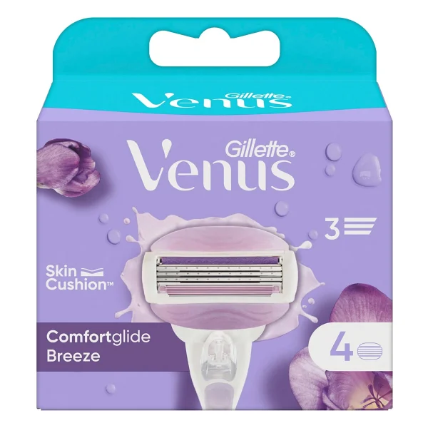 Gillette Venus Comfortglide Breeze 4'lü Yedek Tıraş Bıçağı - Görsel 2