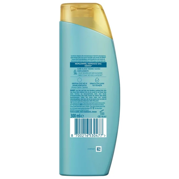 Head & Shoulders Derma X Pro Onarıcı Nemlendirici 300 Ml Şampuan - Görsel 9