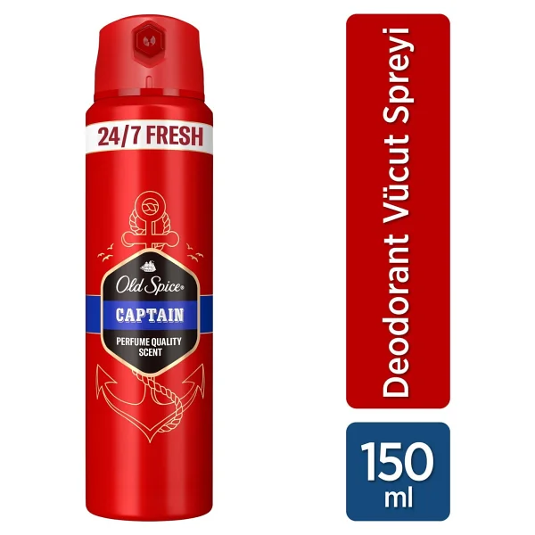 Old Spice Captain 150 Ml Erkek Deodorant - Görsel 2