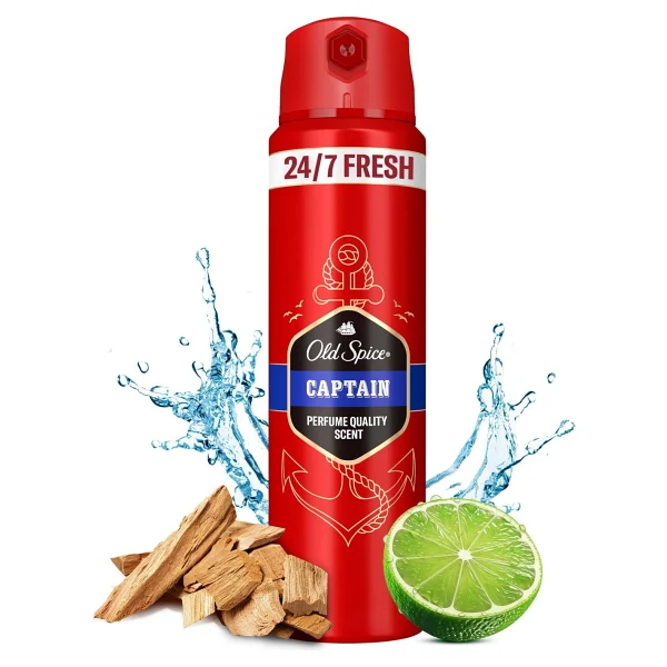 Old Spice Captain 150 Ml Erkek Deodorant - Görsel 4