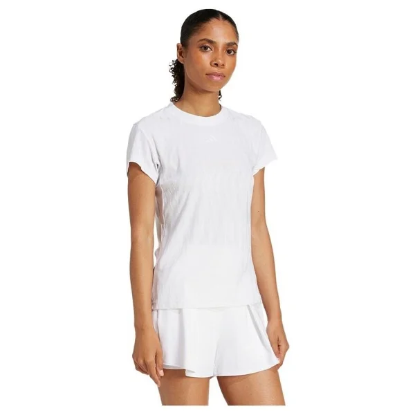 Adidas Tennis Climacool+ Freelift Je7106 Kısa Kollu Bisiklet Yaka Kadın Tişört - Görsel 3