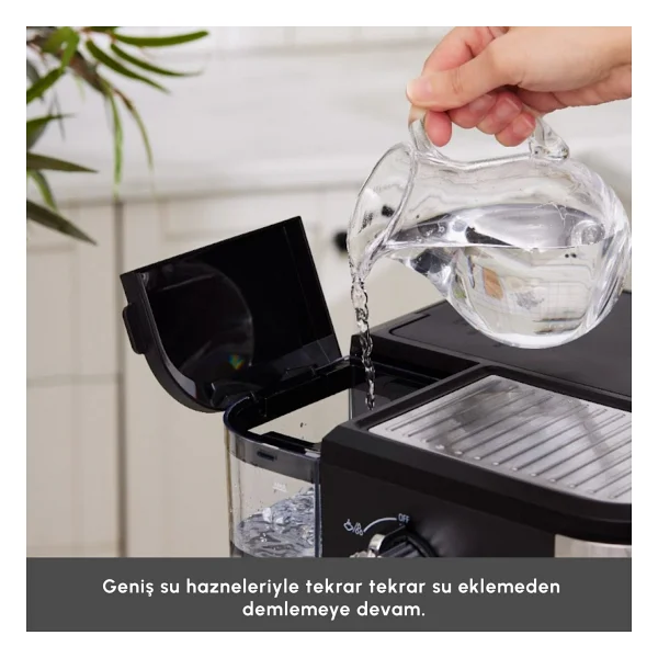 Karaca Coffee Art 2in1 Filtre Kahve Ve Espresso Makinesi - Görsel 6
