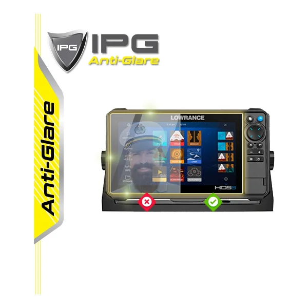 Lowrance Hds Pro 9 Fishfinder - Ipg Anti-Glare Yansıma Önleyici Mat Ekran Koruyucu - Görsel 2