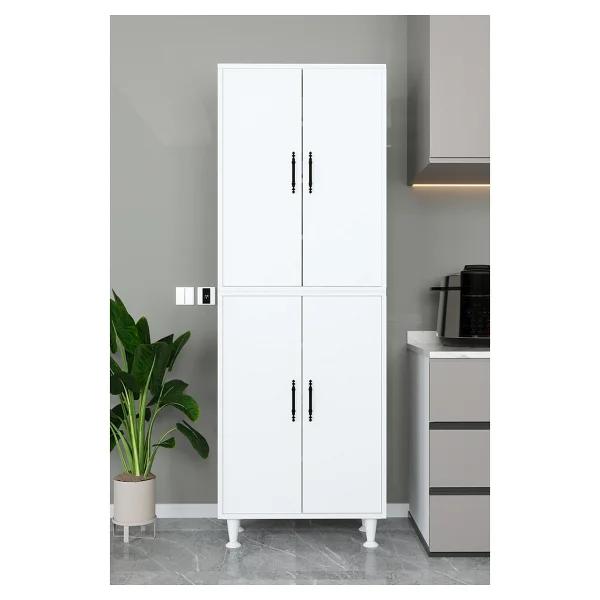 Aeka Bala Ae-2086 4 Kapaklı 8 Raflı Kiler Dolabı - Görsel 2