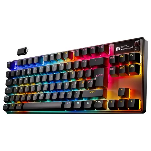 Steelseries Apex Pro Tkl Gen 3 RGB Omnipoint Switch Kablolu/Kablosuz Mekanik Oyuncu Klavyesi - Görsel 3