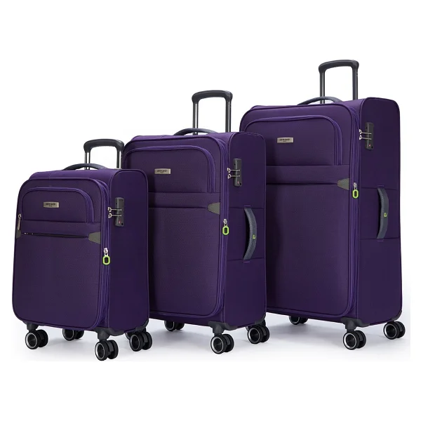 Pierre Cardin 04pc6000 Kumaş Kabin + Orta + Büyük Boy Siyah 3'lü Valiz Seti - Görsel 8