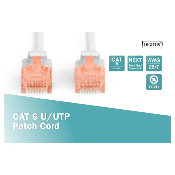 Digitus Dk-1617-050 U-Utp 5 M Gri Cat6 Patch Kablo - Görsel 5