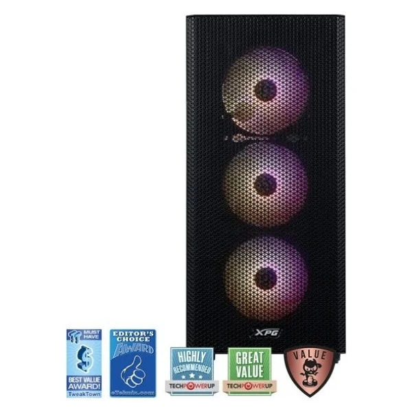 Xpg Valor Mesh RGB Fanlı 650 W Atx Oyuncu Kasası - Görsel 2