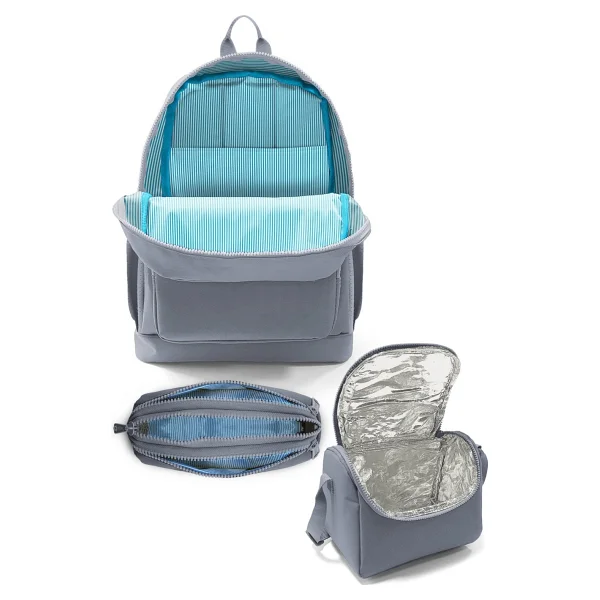 Coral High SET0123770 Renkli Çizgili 3'lü Okul Çanta Seti - Görsel 9