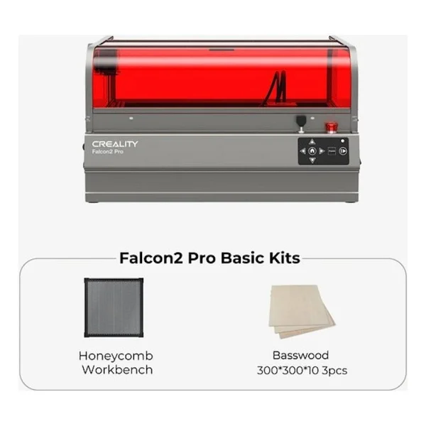 Creality Falcon 2 Pro 40 W Lazer Gravür Makinesi - Görsel 4