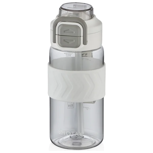Shotay Direction St-7234 Beyaz 600 Ml Tritan Pipetli Matara - Görsel 4