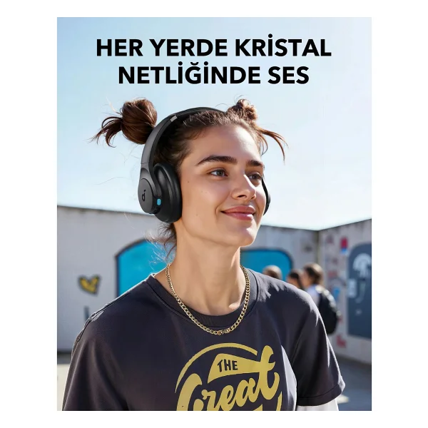 Anker Soundcore Q11i Siyah Kulak Üstü Bluetooth Kulaklık - Görsel 2