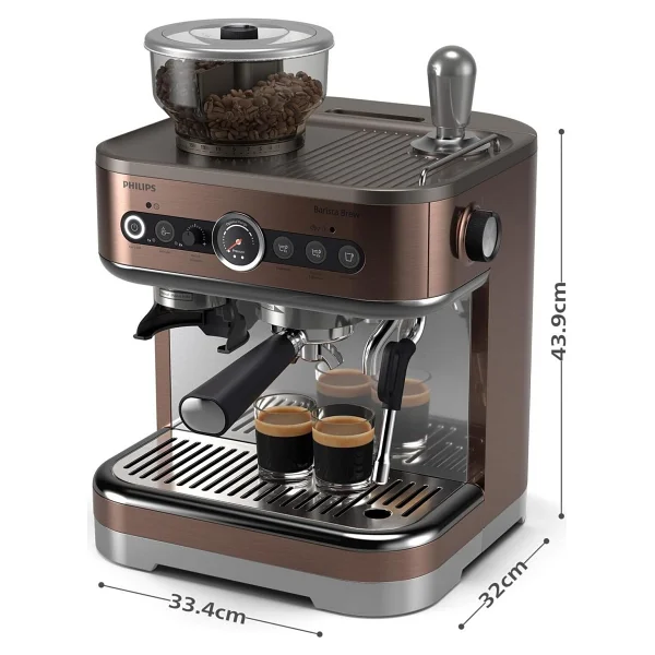 Philips Barista Brew Psa3228/01 Yarı Otomatik Espresso Makinesi - Görsel 2