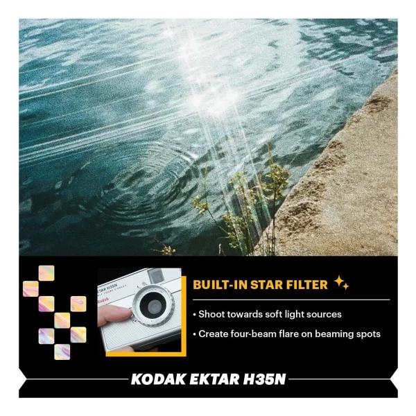 Kodak Ektar H35n Yeşil Fotoğraf Makinesi - Görsel 5
