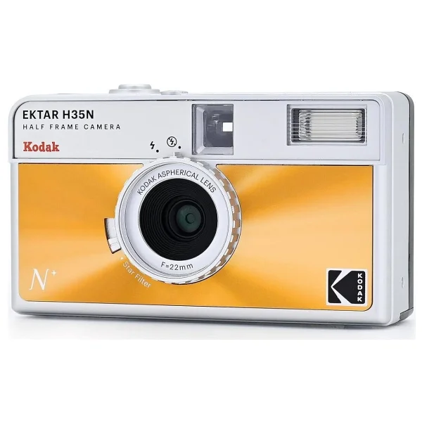 Kodak Ektar H35n Turuncu Fotoğraf Makinesi - Görsel 2
