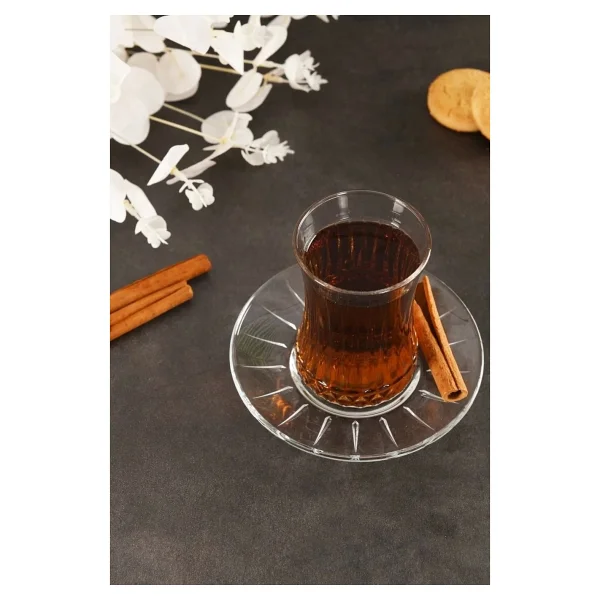 Paşabahçe Elysia 54731 6'lı Çay Tabağı - Görsel 2