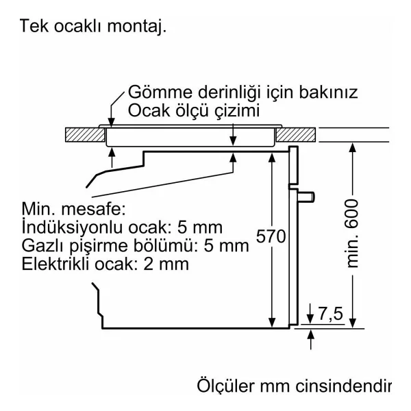 Bosch Hua736en0t Ankastre Fırın - Görsel 4