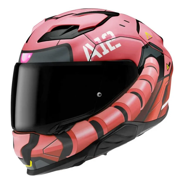 HJC F71 Zaku Bandai Namco Full Face Motor Kaskı - Görsel 6