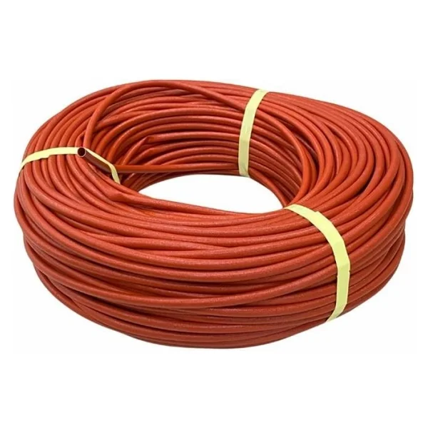 6 Mm Izoleli Cam Elyaf Makaron (Yanmaz Makaron) (Parlak) (-60°c +250°c) (1 Mt) - Görsel 2