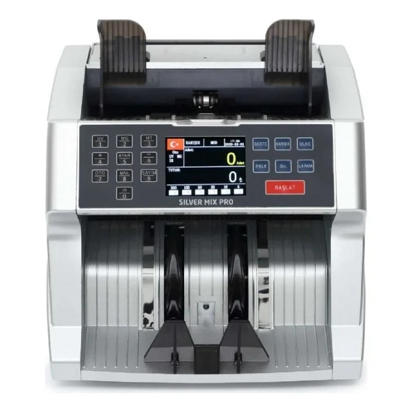 Bill Counter Silver Mix Pro Para Sayma Makinesi - Görsel 2