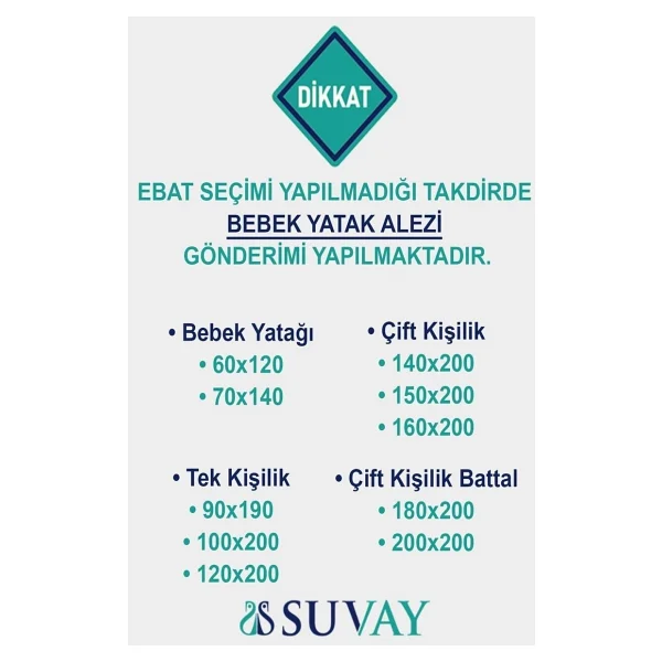Suvay Kapitone Fittted 90x190 Tek Kişilik Sıvı Geçirmez Alez Beyaz Renkli Kapitoneli Yatak Koruyucu Çarşaf Alez - 90 X 190 Cm - Görsel 7