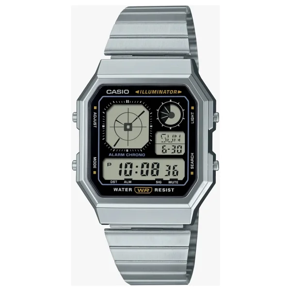 Casio Standart A130we-1adf Gri-Siyah Kol Saati - Görsel 7