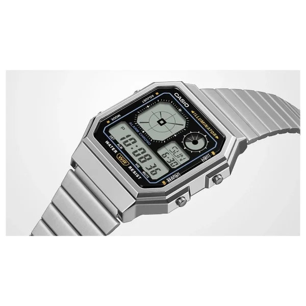 Casio Standart A130we-1adf Gri-Siyah Kol Saati - Görsel 2