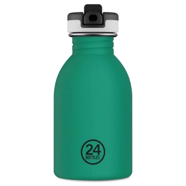 24 Bottles Kids Bottle Reactive Sarı/Yeşil Paslanmaz Çelik Çocuk Su Matarası 250 Ml - Sarı - Yeşil - Görsel 9