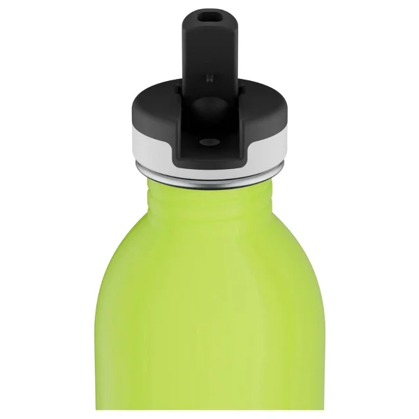 24 Bottles Kids Bottle Reactive Sarı/Yeşil Paslanmaz Çelik Çocuk Su Matarası 250 Ml - Sarı - Yeşil - Görsel 10