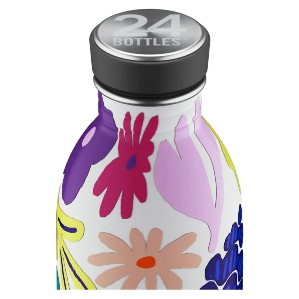24 Bottles Urban Bottle Acqua Fiorita Paslanmaz Çelik Su Şişesi 500 Ml - Renkli - Görsel 2