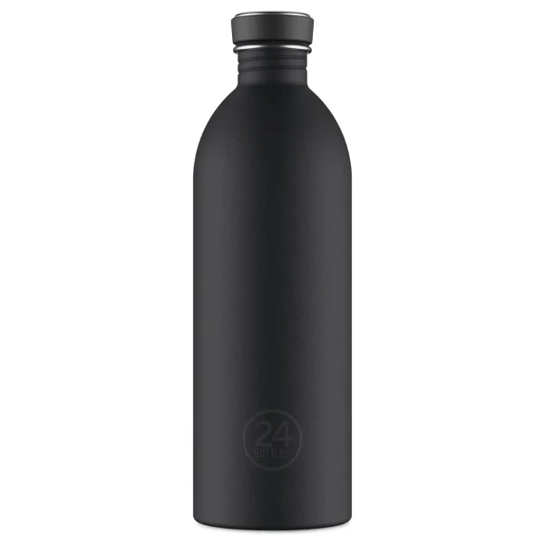 24 Bottles Urban Bottle Tuxedo Black Paslanmaz Çelik Su Şişesi 1000 Ml - Siyah - Görsel 5
