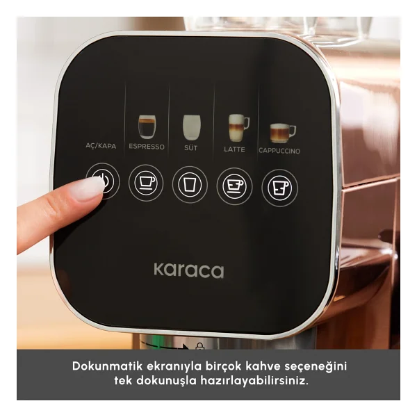 Karaca Mycaffee Barista S20 Yarı Otomatik Espresso Makinesi - Görsel 5
