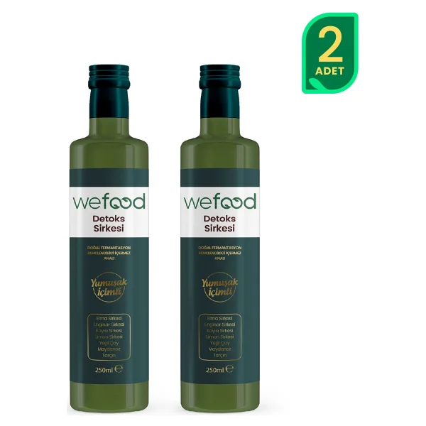 Wefood Detoks Sirkesi 250 Ml 2'li - Görsel 3