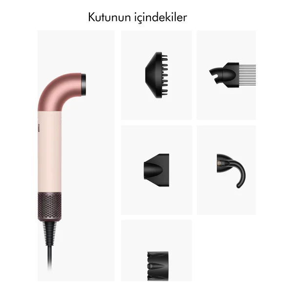Dyson Supersonic R Kıvırcık+Bukleli Ceramic Pink Saç Kurutma Makinesi - Görsel 3