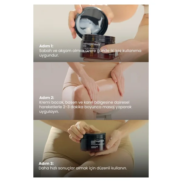 Cosmogenesis Labs Sıkılaştırıcı Selülit Karşıtı Vücut Kremi 300 Ml - Görsel 7