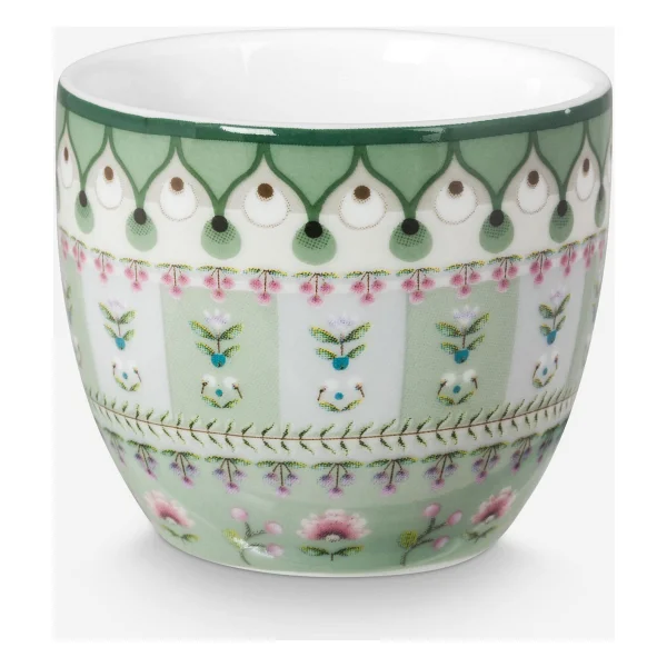 Pip Studio Lily & Lotus Yeşil Porselen Yumurtalık - Görsel 6