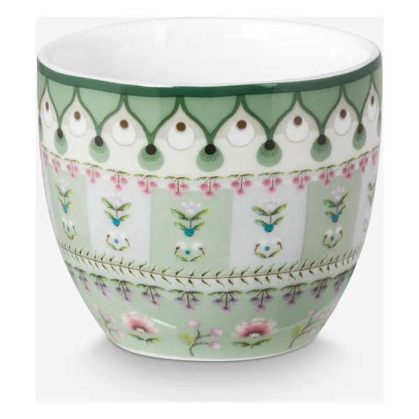 Pip Studio Lily & Lotus Yeşil Porselen Yumurtalık - Görsel 5
