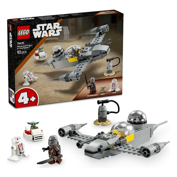 Lego 75410 Star Wars Mando Ve Grogu'nun N-1 Starfighter'ı - Görsel 4