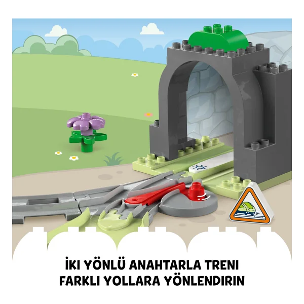 Lego 10425 Duplo Kasabası Tren Tüneli Ve Rayları Ek Macera Seti - Görsel 8