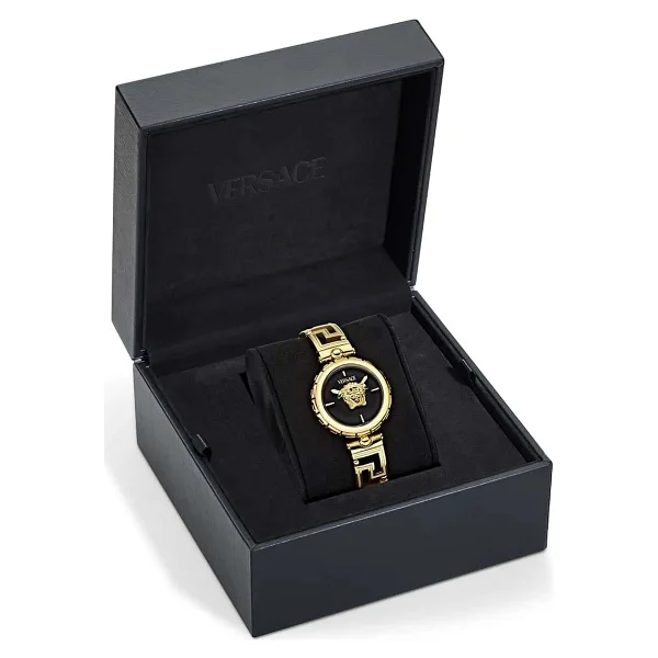Versace Medusa Jewel Vrscve0b00525 Altın-Siyah Kadın Kol Saati - Görsel 5