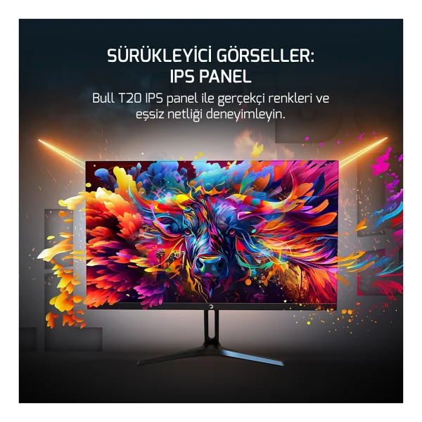Gamepower Bull T20 27" 0.5 Ms Full HD Ips 180 Hz Oyuncu Monitörü - Görsel 3