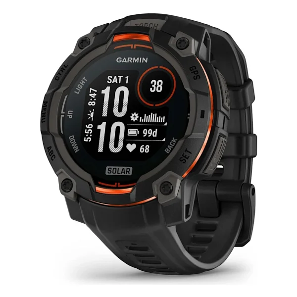 Garmin Instinct 3 45mm Solar Siyah Akıllı Saat - Görsel 8