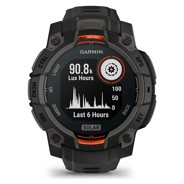 Garmin Instinct 3 45mm Solar Siyah Akıllı Saat - Görsel 9