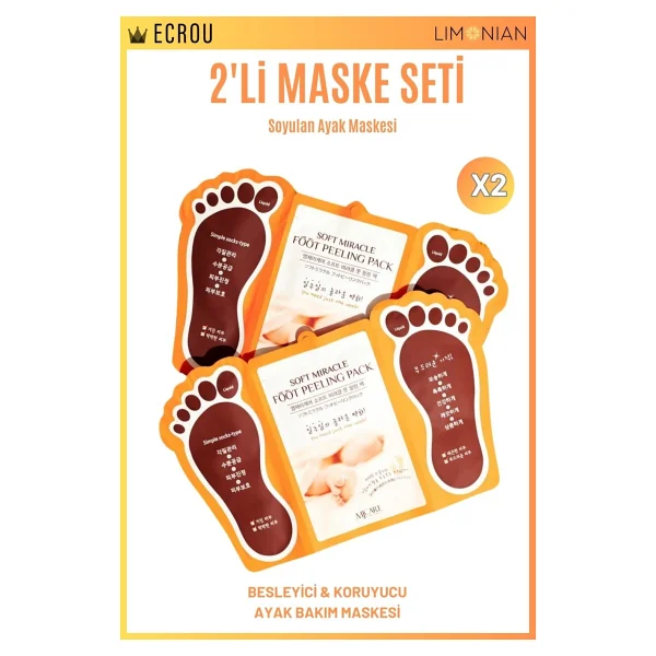 Mjcare Soyulan Ayak Peeling Maskesi 2 Lı - Görsel 6