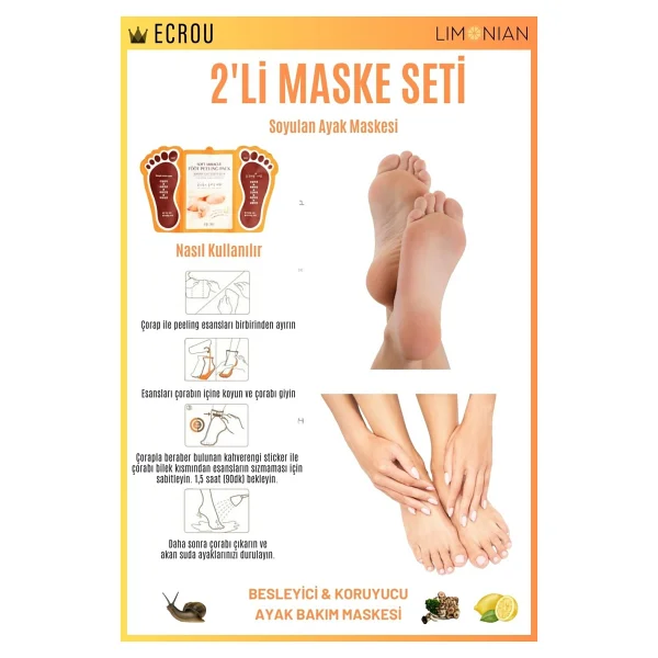 Mjcare Soyulan Ayak Peeling Maskesi 2 Lı - Görsel 5